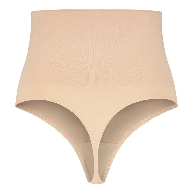 BYE-BRA - FAJA TANGA SIN COSTURAS BEIGE TALLA XXL