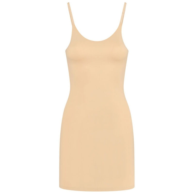 BYE-BRA - VESTIDO INVISIBLE BEIGE TALLA XL