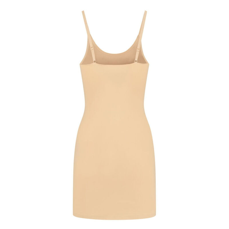 BYE-BRA - VESTIDO INVISIBLE BEIGE TALLA XL