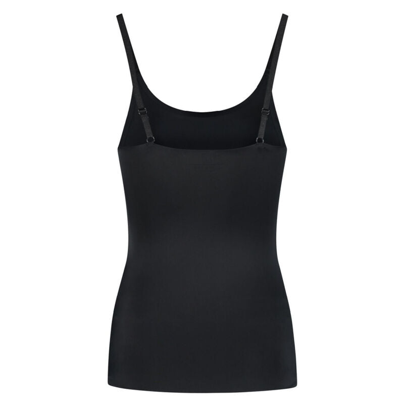 BYE-BRA - CAMISETA CONTROL DE LUZ INVISIBLE NEGRA TALLA XXL