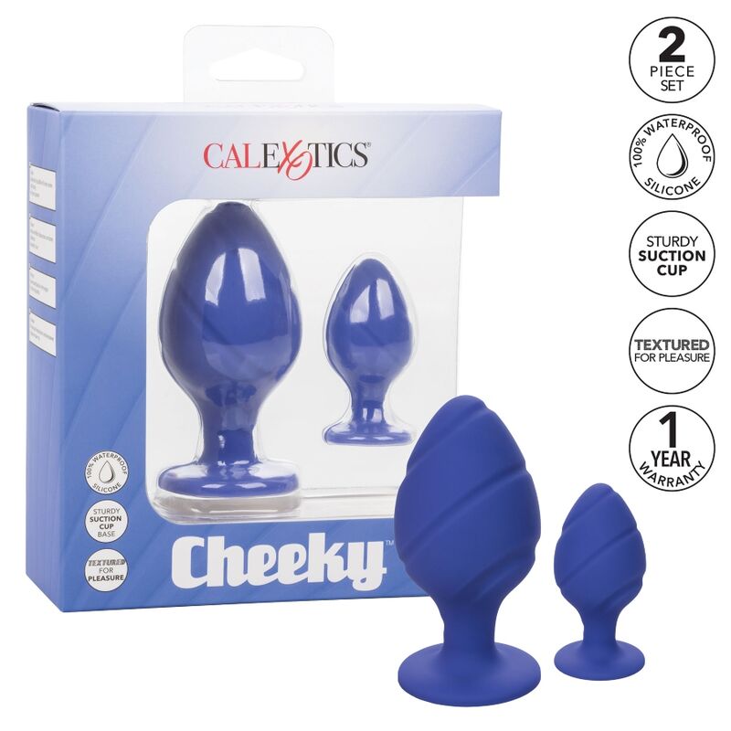 CALEXOTICS - TAPÓN ANAL ATREVIDO PÚRPURA