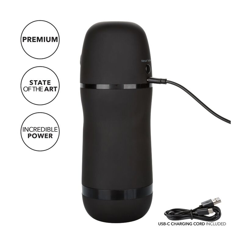 CALEXOTICS - MASAJEADOR DE POTENCIA ÓPTIMA CON FUNCIONES DE VIBRACIÓN Y SUCCIÓN