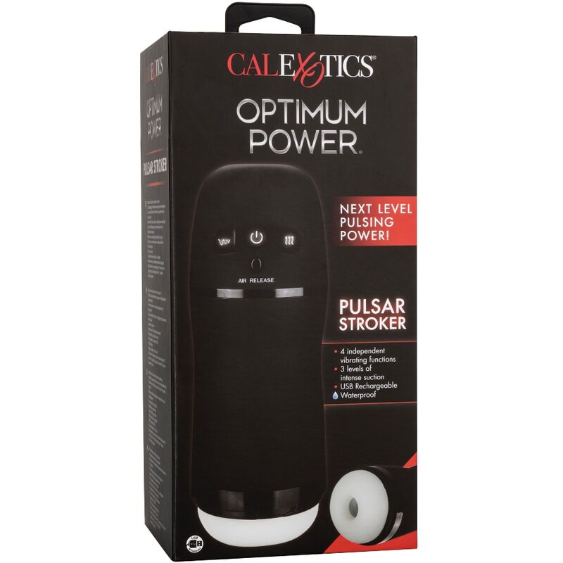 CALEXOTICS - MASAJEADOR DE POTENCIA ÓPTIMA CON FUNCIONES DE VIBRACIÓN Y SUCCIÓN
