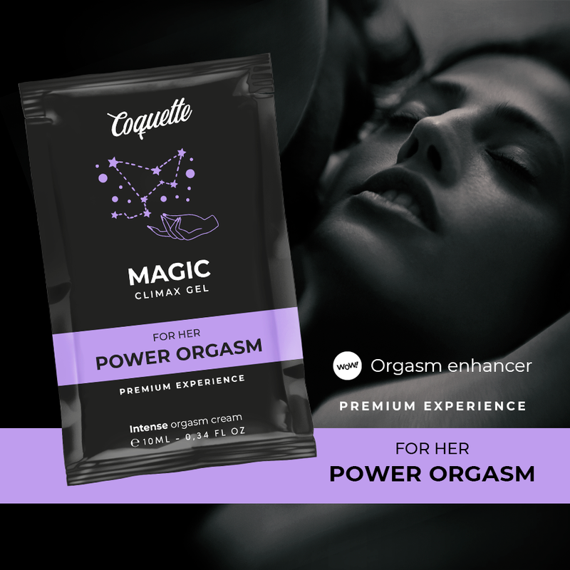 COQUETTE CHIC DESIRE - GEL MÁGICO DE BOLSILLO PARA ELLA, GEL POTENCIADOR DEL ORGASMO 10 ML