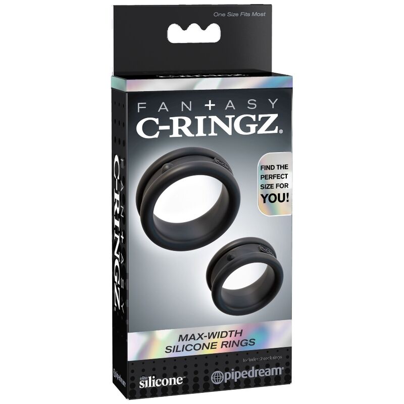 FANTASY C-RINGZ - ANILLOS DE SILICONA DE ANCHO MÁXIMO