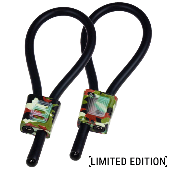 ELECTRASTIM - PRESTIGE ELECTRALOOPS ANILLOS AJUSTABLES PARA EL PENE CAMUFLAJE