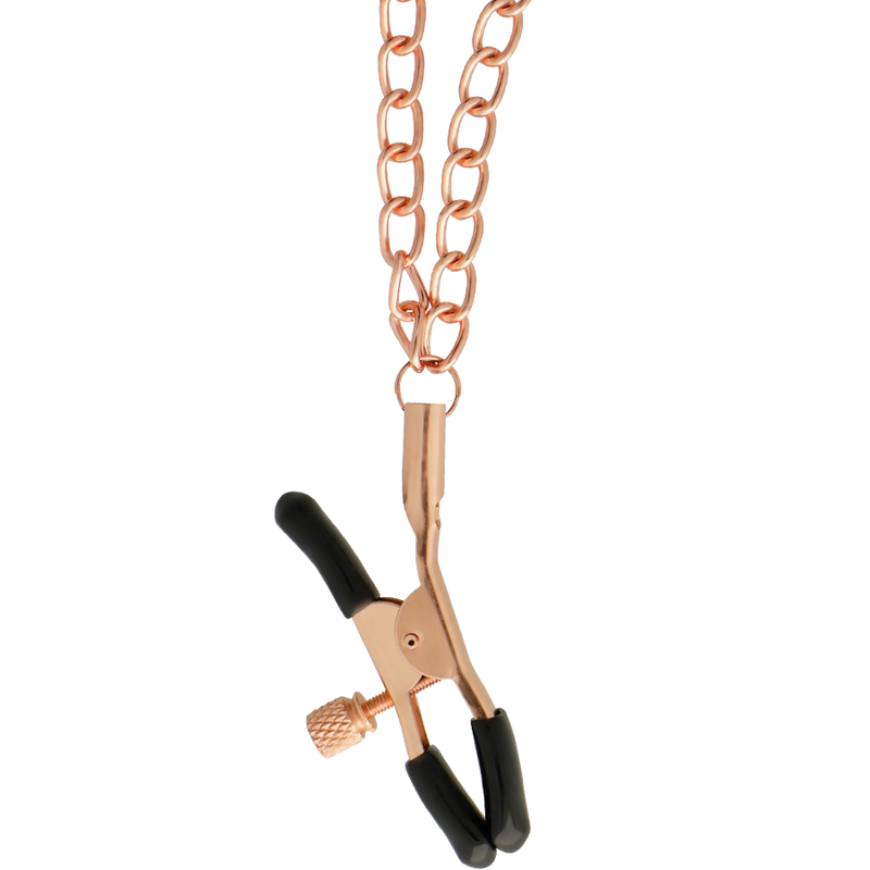 BEGME - COLLAR BLACK EDITION CON PINZAS PARA PEZONES CON FORRO DE NEOPRENO