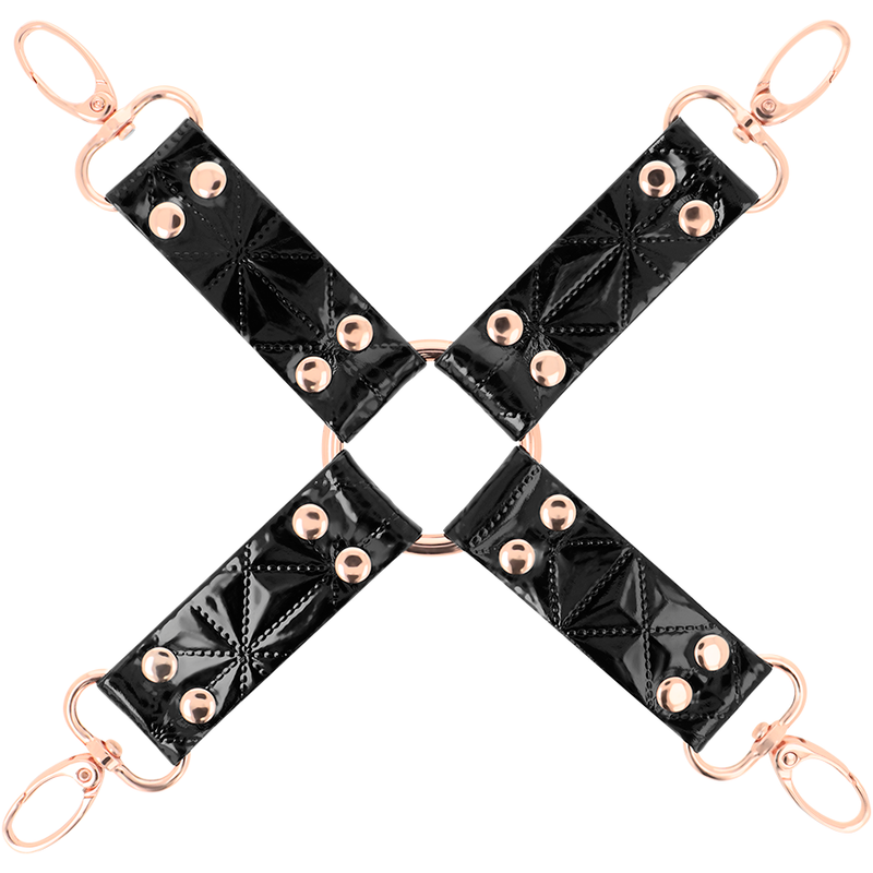 BEGME - CORBATA DE CUERO VEGANO EDICIÓN NEGRA