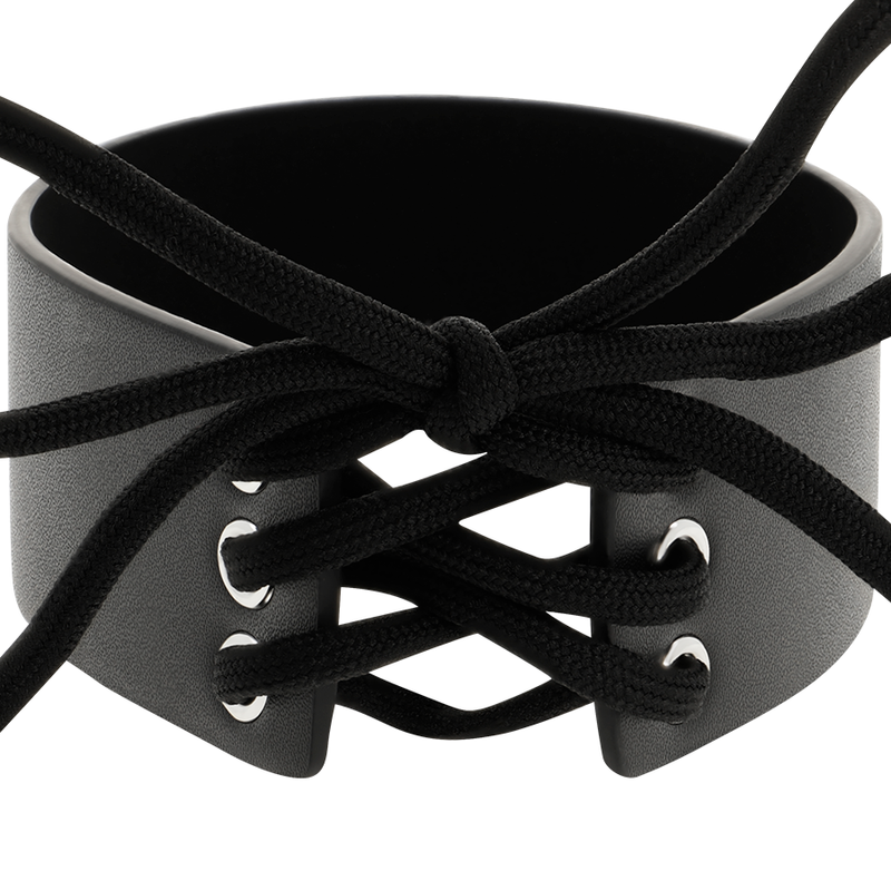 COQUETTE CHIC DESIRE - COLLIER RAS DE COU EN CUIR VEGAN