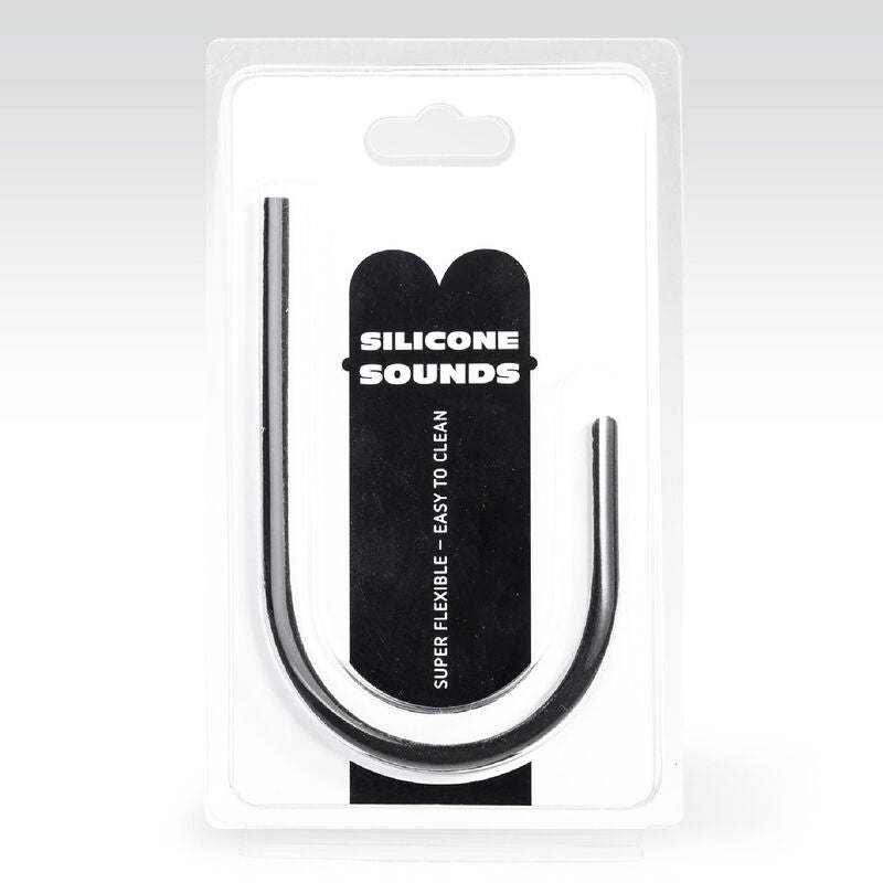 TODO NEGRO - SONDA URETRAL DE SILICONA DE 8 MM