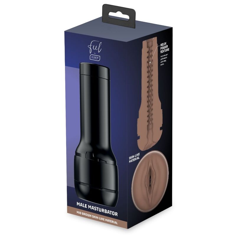 KIIROO - MASTURBADOR ESTIMULADOR FEEL STROKER - MARRÓN
