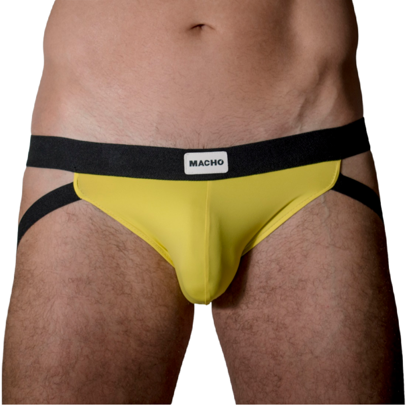 MACHO - MX22A VESTE JAUNE L/XL