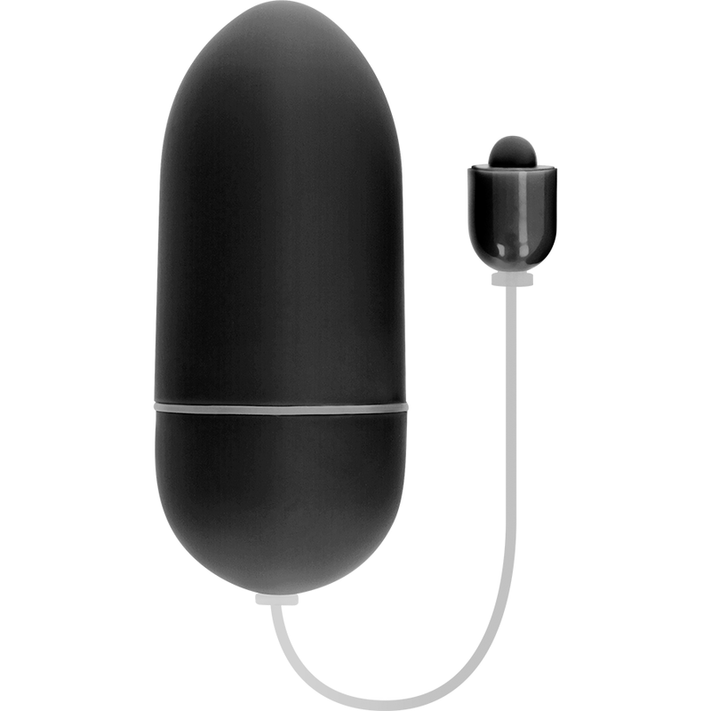 EN LÍNEA - HUEVO VIBRADOR IMPERMEABLE NEGRO