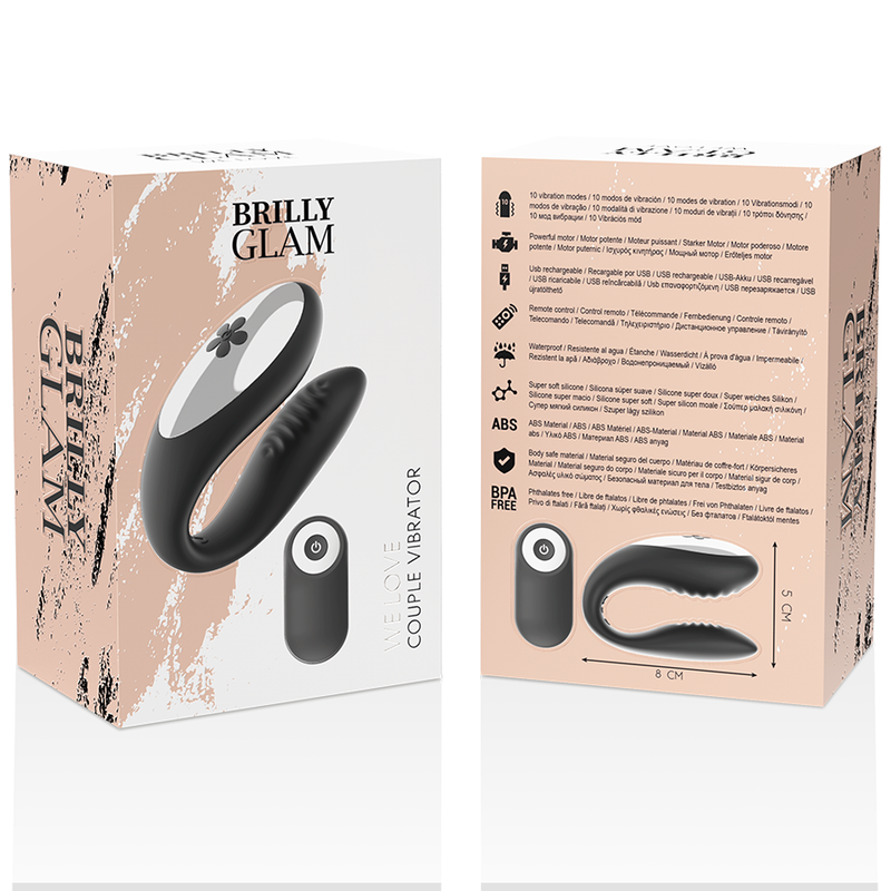 BRILLY GLAM - NOS ENCANTA EL CONTROL REMOTO NEGRO PARA SOCIOS