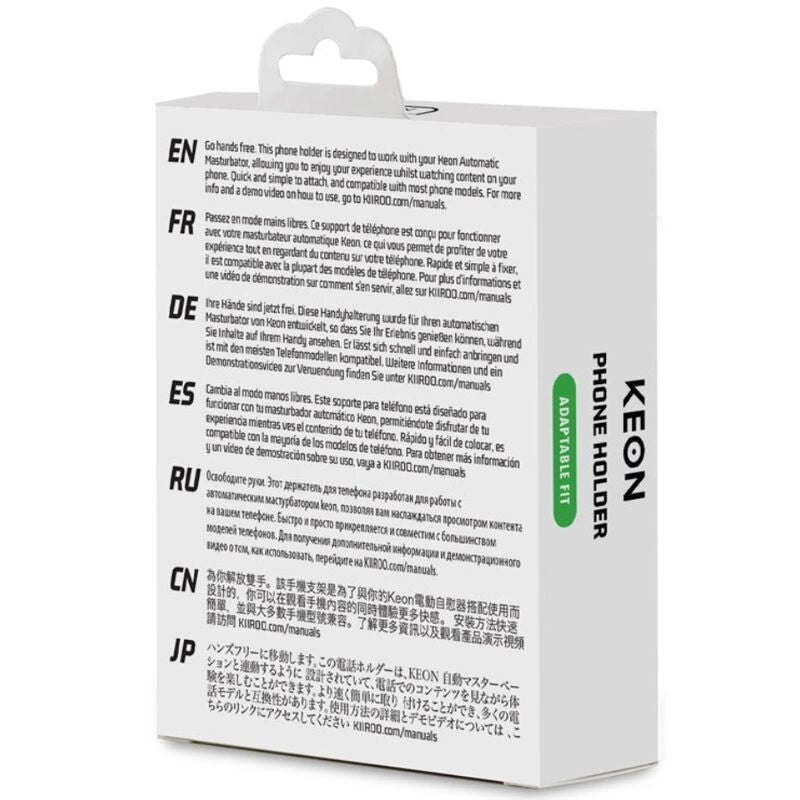 KIIROO - SOPORTE PARA TELÉFONO KEON - ADAPTADOR MÓVIL