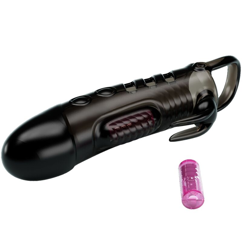 PRETTY LOVE - FUNDA PARA PENE DE CONEJO SLOANE NEGRA