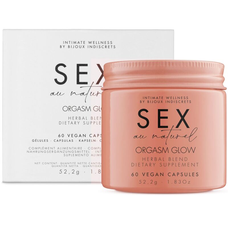BIJOUX - COMPLEMENTO ALIMENTICIO ORGASM GLOW 60 CÁPSULAS