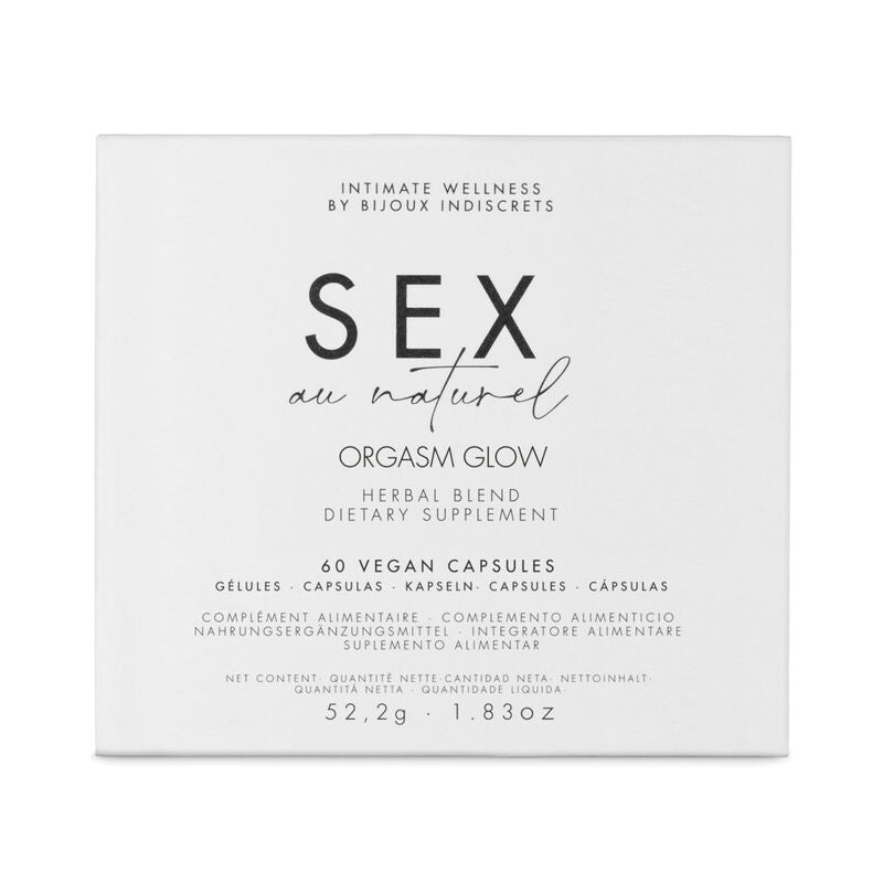 BIJOUX - COMPLEMENTO ALIMENTICIO ORGASM GLOW 60 CÁPSULAS