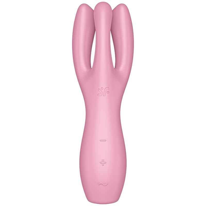 SATISFYER - VIBRADOR TRIO 3 ROSA