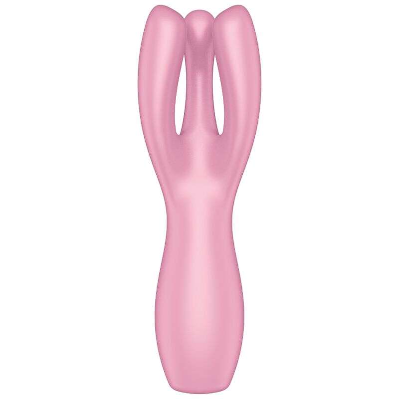 SATISFYER - VIBRADOR TRIO 3 ROSA