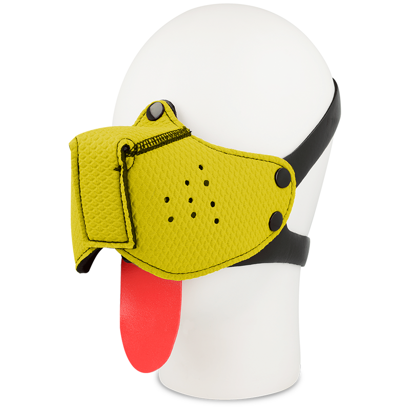 OHMAMA FETICHE BOZAL PARA PERROS - AMARILLO