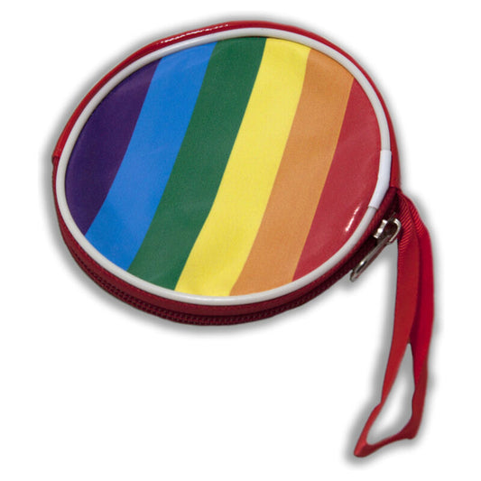 PRIDE - SAC À MAIN ROND DRAPEAU LGBT