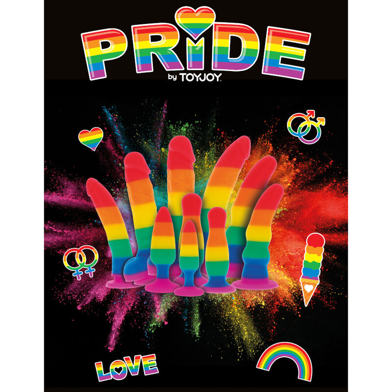 ORGULLO - PLUG BANDERA LGBT TWINK 8.5 CM