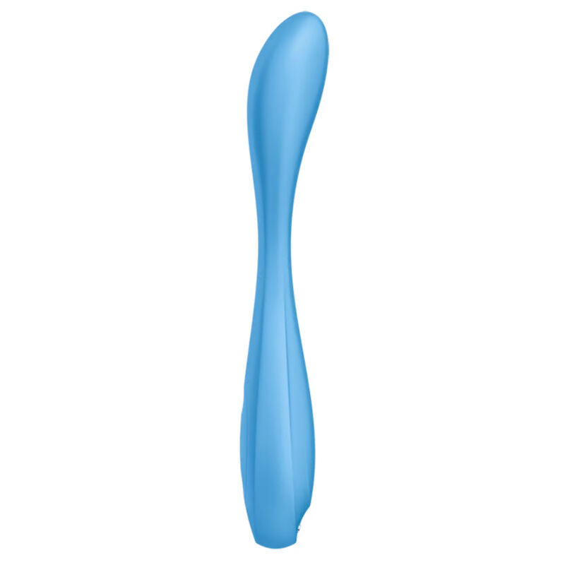 SATISFYER - G-SPOT FLEX 4+ MULTI VIBRATEUR APPLI BLEU