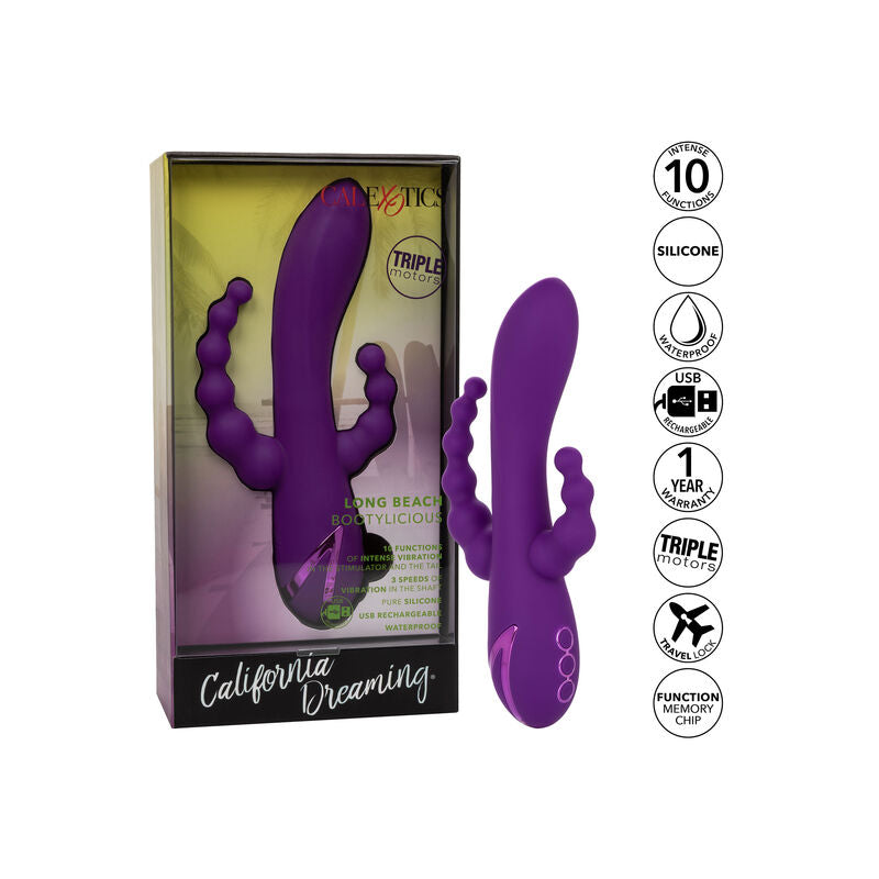 CALEXOTICS - LONG BEACH - BOTINES DELICIOSOS PÚRPURA