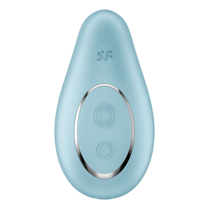 SATISFYER - VIBRADOR DE APLICACIÓN DIPPING DELIGHT AZUL