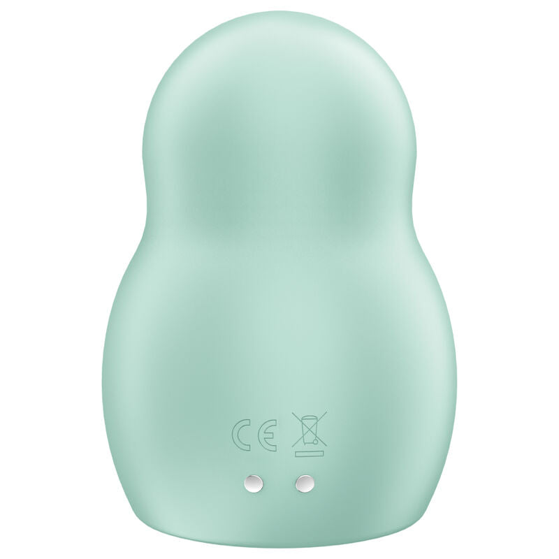 SATISFYER - PRO TO GO 1 ESTIMULADOR Y VIBRADOR DE DOBLE PULSO DE AIRE ROJO