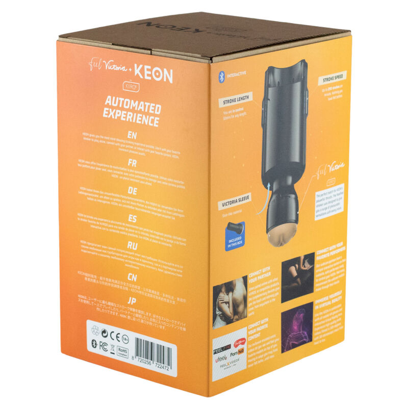 KIIROO - SIENTE VICTORIA JUNE + MASTURBADOR INTERACTIVO KEON