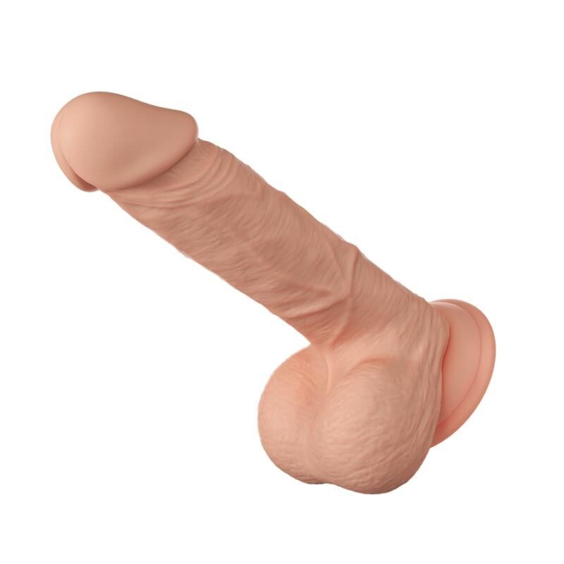BAILE - HERMOSO ENCUENTRO BAHAMUT DILDO REALISTA FLEXIBLE 21.8 CM NATURAL