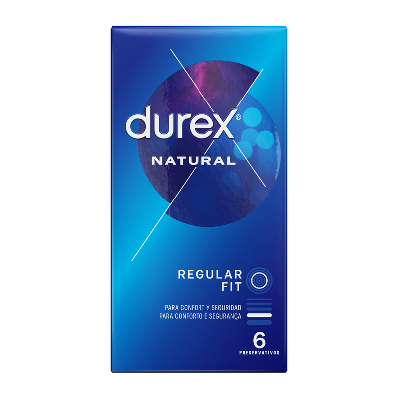 DUREX - NATURAL CLÁSICO 6 UNIDADES