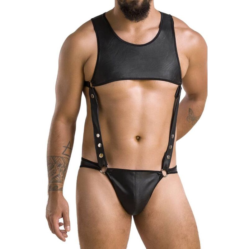 PASIÓN - 056 BODY ADAM NEGRO L/XL
