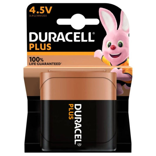 DURACELL - PLUS POWER 100 PILAS ALCALINAS 4,5 V 3LR12 ENVASE BLÍSTER*1