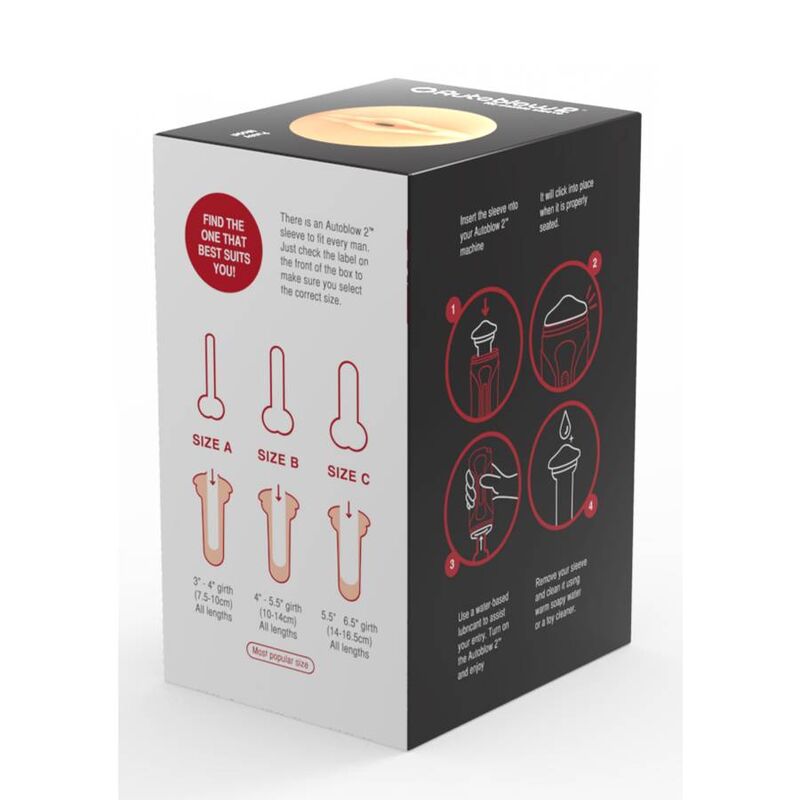 AUTOBLOW - FUNDA VAGINAL 2+ TAMAÑO A