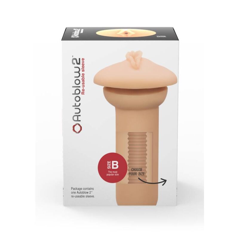 AUTOBLOW - FUNDA VAGINAL 2+ TAMAÑO B