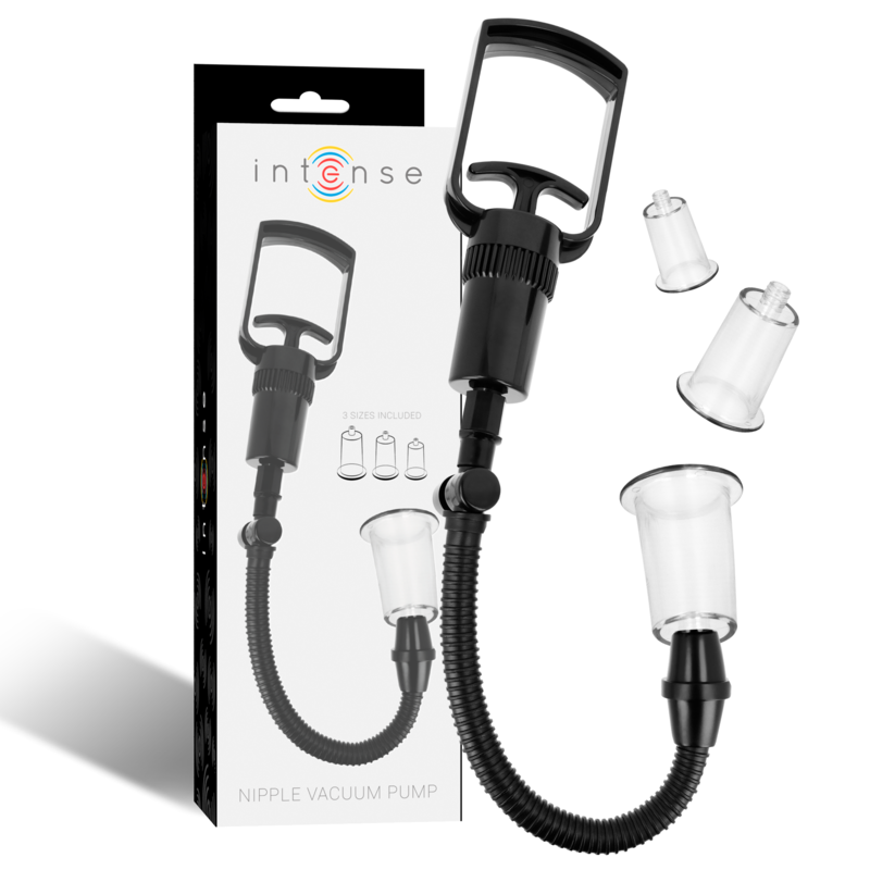 INTENSE - SUCCIONADOR DE PEZONES UNISEX CON BOMBA