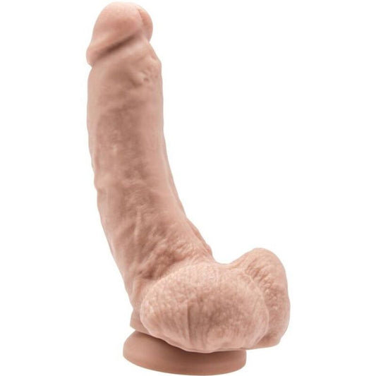 GET REAL - DILDO 20,5 CM CON BOLAS DE PIEL