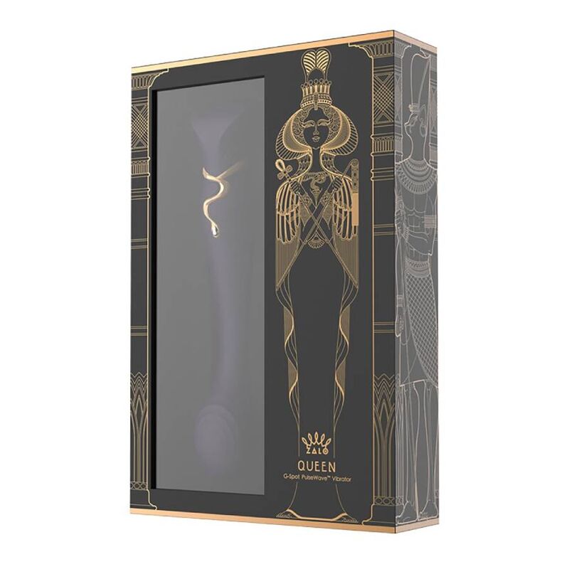 ZALO - VIBRADOR QUEEN G-SPOT PULS WAVE MORADO