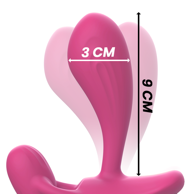 INTENSO - PLUG ANAL SHELLY CONTROL REMOTO ROSA