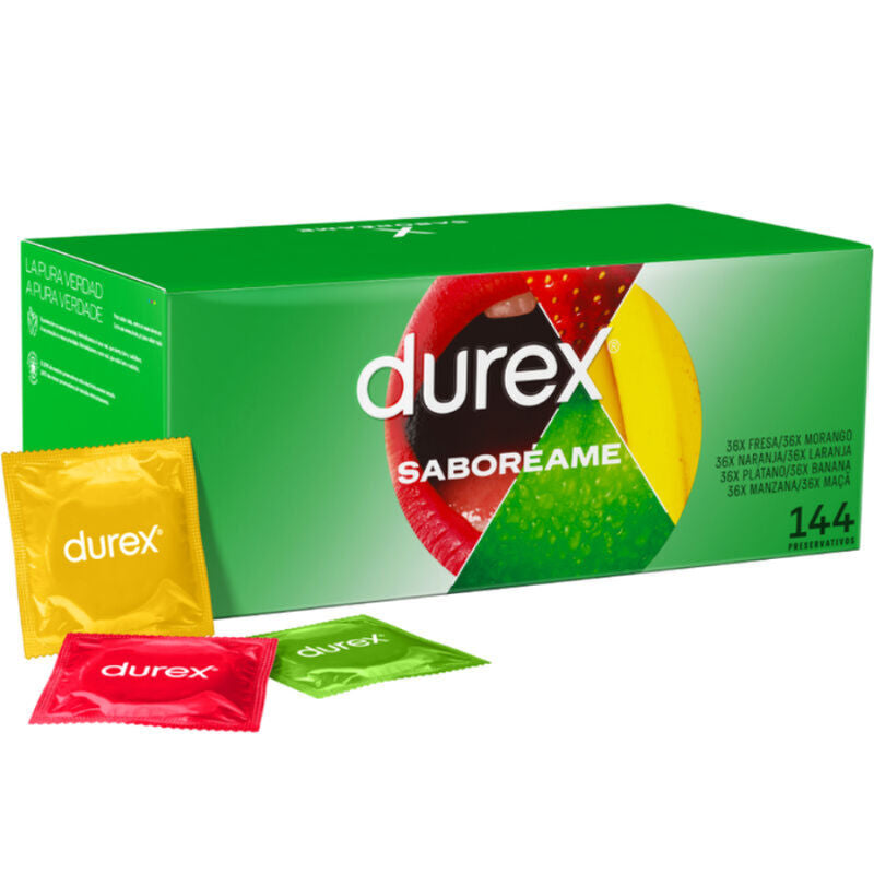 DUREX - PLEASURE FRUTS 144 UNIDADES