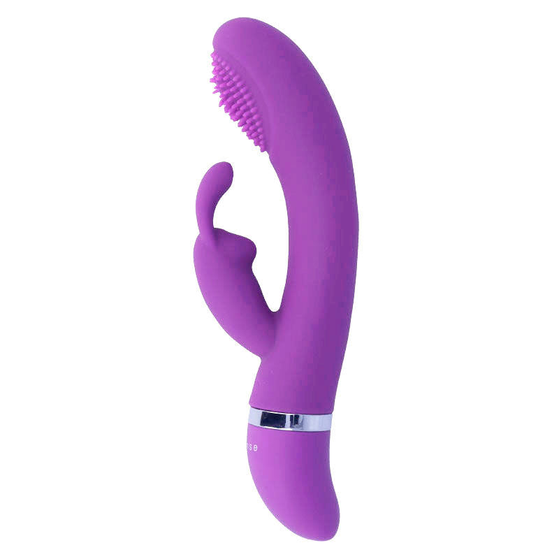 INTENSE - VIBRADOR OSCILANTE DE SILICONA CONEJO LILA SUSY