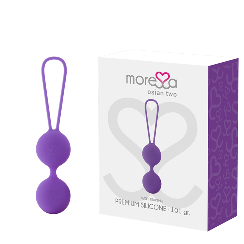 MORESSA - OSIAN DOS SILICONA LILA PREMIUM