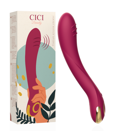 CICI BEAUTY - VIBRADOR DE SILICONA PREMIUM PARA EL PUNTO G
