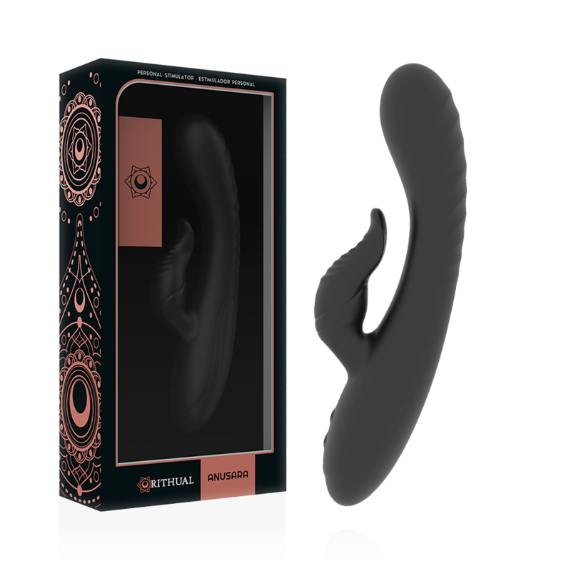 RITUAL - MOTOR RECARGABLE DOBLE ANUSARA 2.0 NEGRO