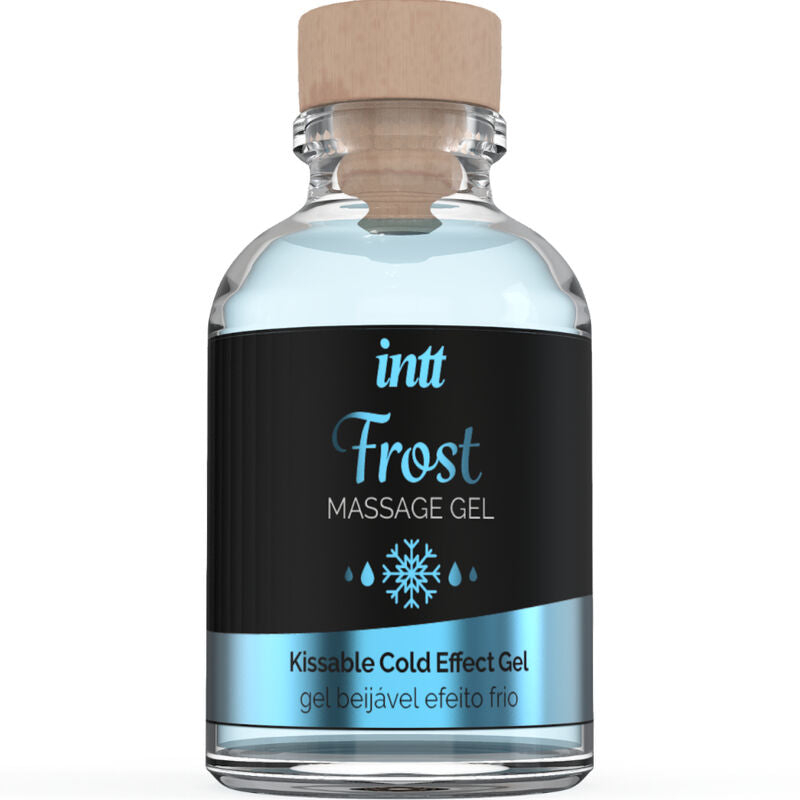 INTT MASAJE Y SEXO ORAL - GEL DE MASAJE SABOR A MENTA EFECTO FRÍO INTENSO