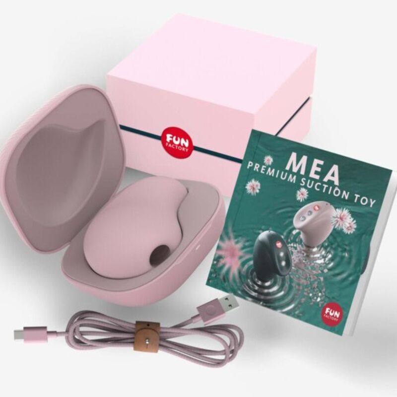 FUN FACTORY - SUCIPANTE DE CLÍTORIS ROSA PREMIUM MEA