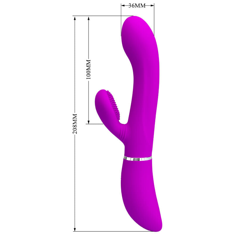 PRETTY LOVE - VIBRADOR ESTIMULADOR DE CLÍTORIS